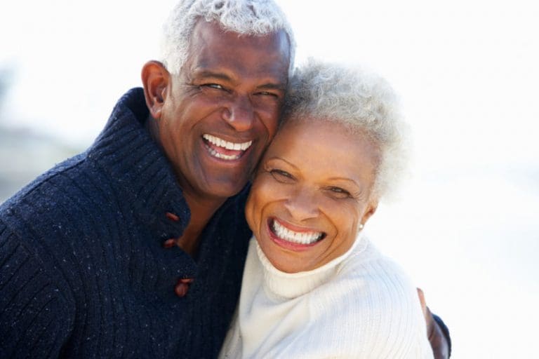 Dental Implants Manassas | Happy elderly couple.