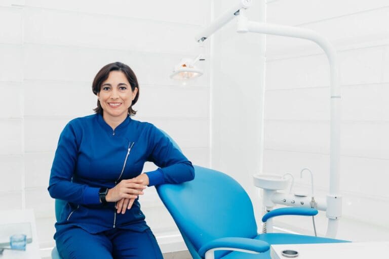 Dentist who performs dental cleaning